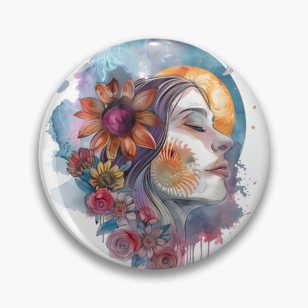 Item preview, Flower Power woman designed and sold by Karma-Koutur.