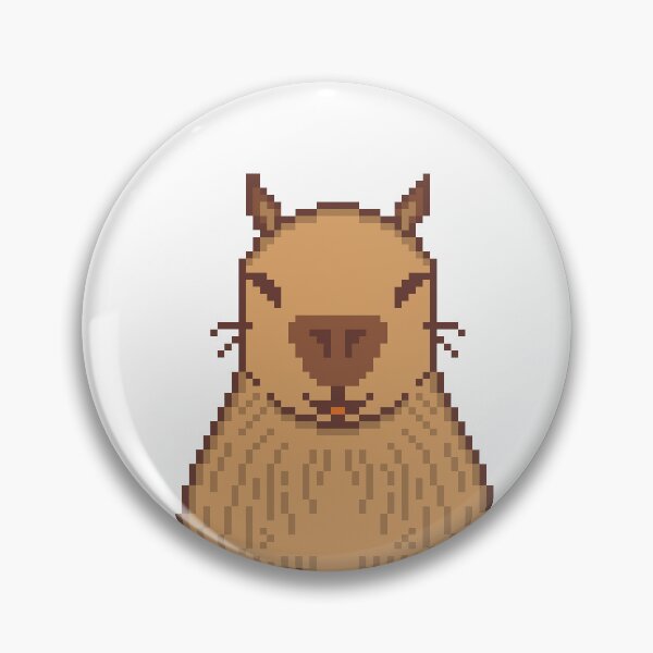 Item preview, Capybara Pixel designed and sold by NightHobb.