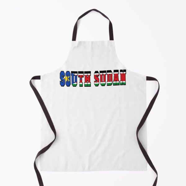 Item preview, South Sudan Country Flag Typography designed and sold by TravelWish.
