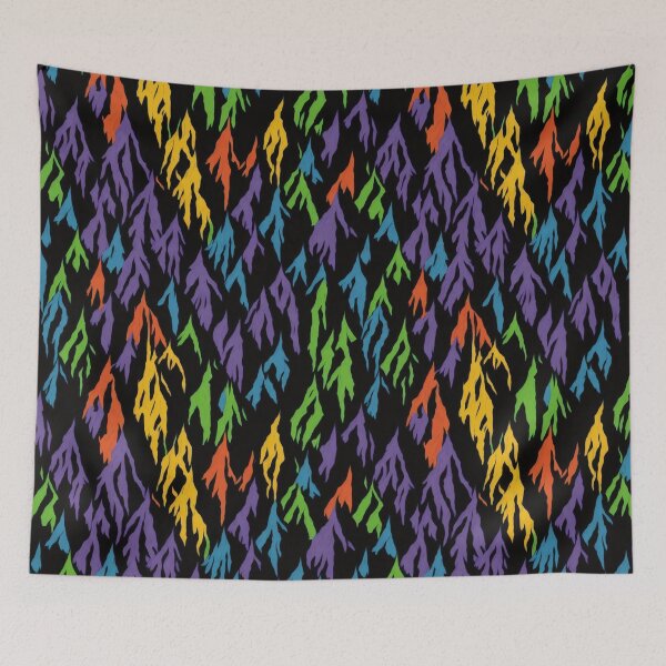 Item preview, Multicolored Flame Pattern designed and sold by Daniel Haddad.