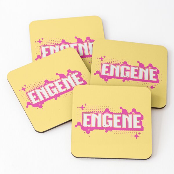 Item preview, ENHYPEN ENGENE typography kpop text Morcaworks designed and sold by Morcawork.