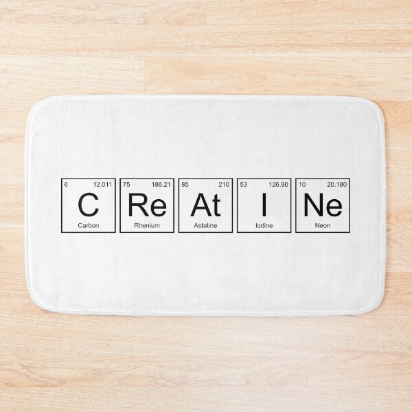 Item preview, "Creatine" Periodic Table Design designed and sold by GainsGraphics.