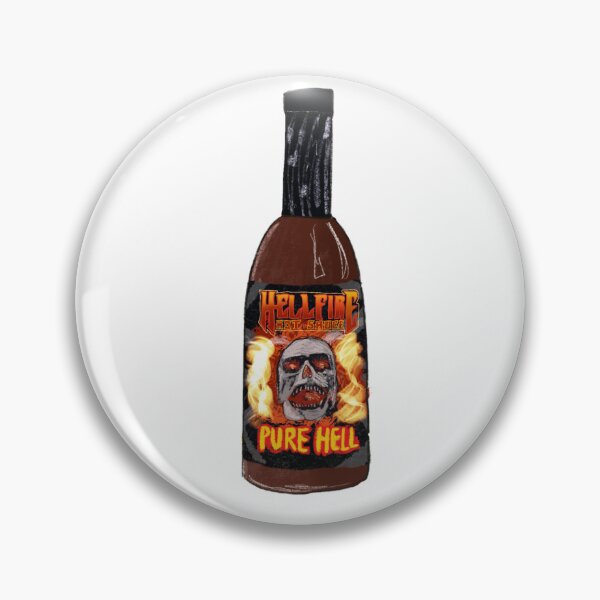 Item preview, Pure Hell Hot Sauce designed and sold by Ally Doctrow.