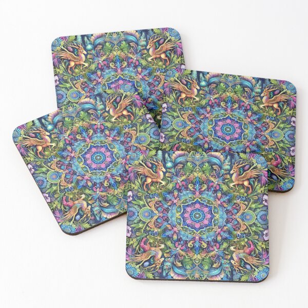 Item preview, Mystic Harmony: Enchanted Mandala designed and sold by TeslaSt0re.