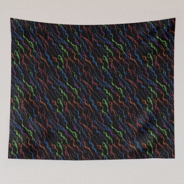 Item preview, Multicolored Flowing Lines designed and sold by Daniel Haddad.