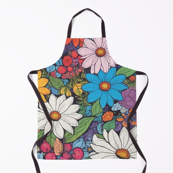 Item preview, Naive art flower pattern designed and sold by GasconyPassion.