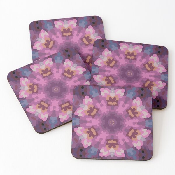 Item preview, Retro Mandala Purple Pink and Orange designed and sold by WormholeOrbital.