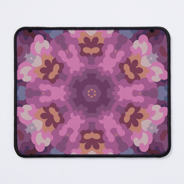 Item preview, Retro Mandala Purple Pink and Orange designed and sold by WormholeOrbital.