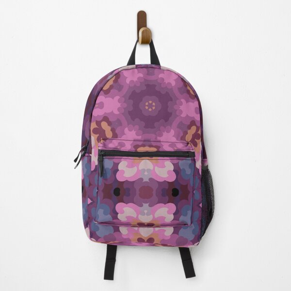 Item preview, Retro Mandala Purple Pink and Orange designed and sold by WormholeOrbital.