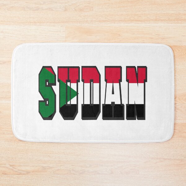 Item preview, Sudan Country Flag Typography designed and sold by TravelWish.
