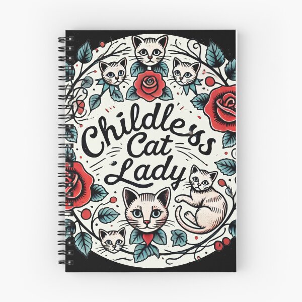 Item preview, Childless Cat Lady  designed and sold by FrictionMaxxing.