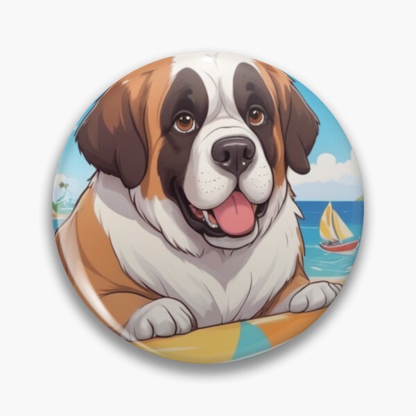 Item preview, Summer St Bernard Design designed and sold by NeatThingLover.