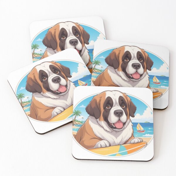 Item preview, Summer St Bernard Design designed and sold by NeatThingLover.