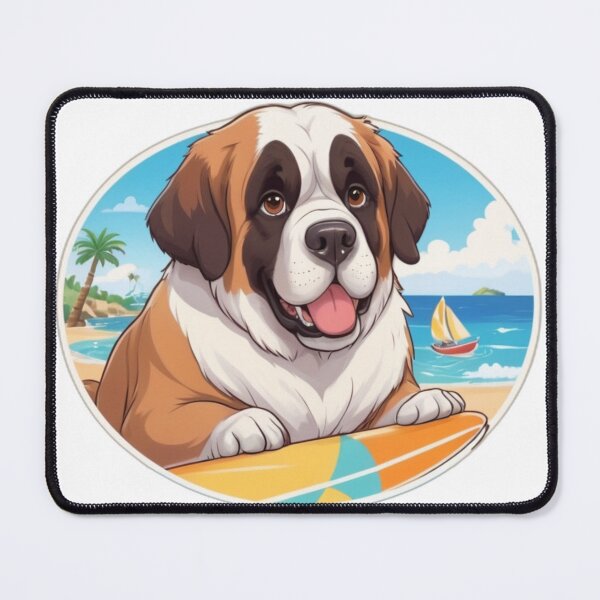Item preview, Summer St Bernard Design designed and sold by NeatThingLover.