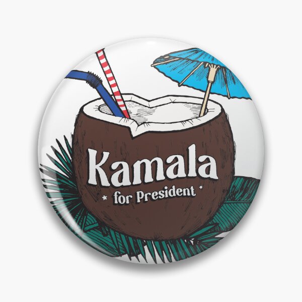 Item preview, Kamala for President Coconut Tree Drink designed and sold by thecolorfulkind.