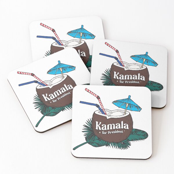 Item preview, Kamala for President Coconut Tree Drink designed and sold by thecolorfulkind.