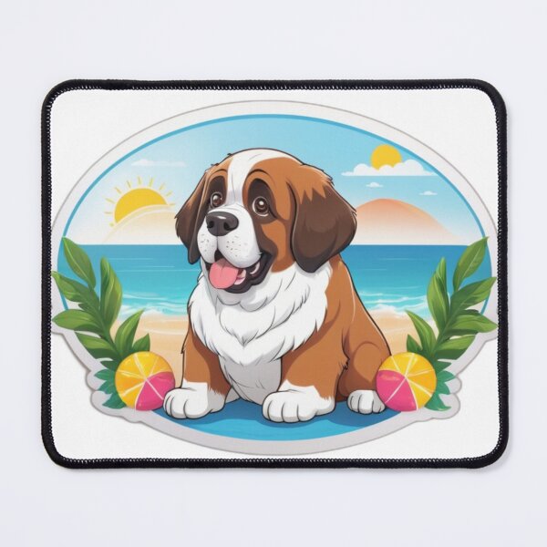 Item preview, Holiday St Bernard Design designed and sold by NeatThingLover.