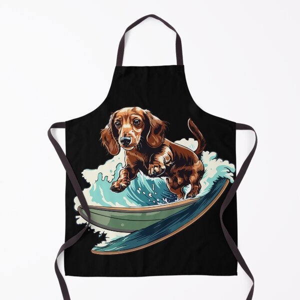 Item preview, Surfing Dachshund designed and sold by VelvetRoom.