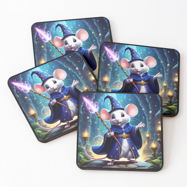 Item preview, Cool Wizard Mouse Art designed and sold by Planetporridge.