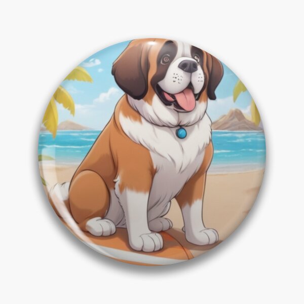 Item preview, Paradise St Bernard designed and sold by NeatThingLover.