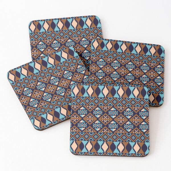 Item preview, Copy of Copy of Copy of Pixel art pattern seamless for Fabric designed and sold by Nonnipa.