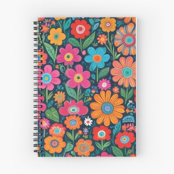 Item preview, Naïve art flower pattern designed and sold by GasconyPassion.
