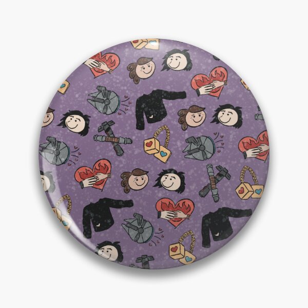 Item preview, Reylo Doodle Pattern designed and sold by NOWKISS.