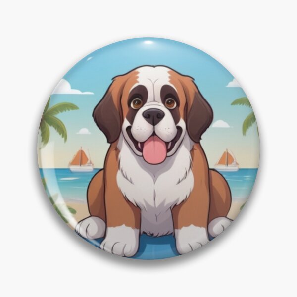 Item preview, St Bernard Tropical Vacation designed and sold by NeatThingLover.