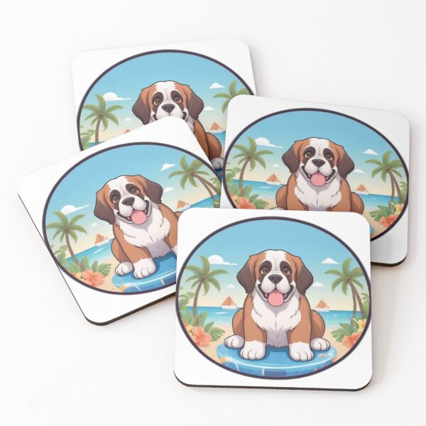 Item preview, St Bernard Tropical Vacation designed and sold by NeatThingLover.