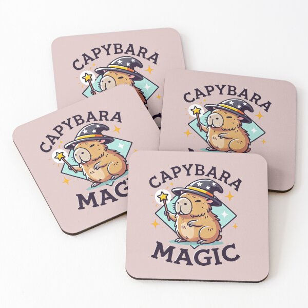 Item preview, Capybara Magic Cartoon Design designed and sold by AnyMar2023.