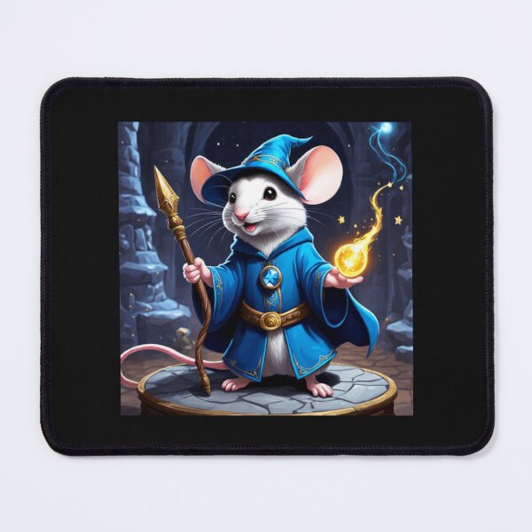 Item preview, Funny Wizard Mouse Art designed and sold by Planetporridge.