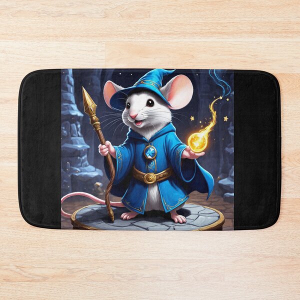 Item preview, Funny Wizard Mouse Art designed and sold by Planetporridge.