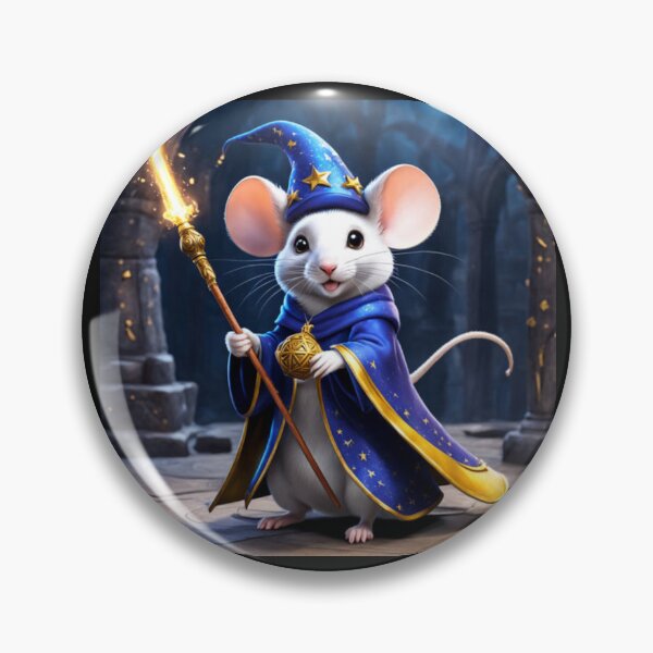 Item preview, Wise Wizard Mouse Art designed and sold by Planetporridge.