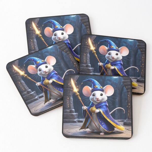 Item preview, Wise Wizard Mouse Art designed and sold by Planetporridge.