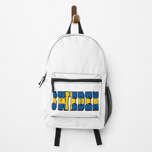 Item preview, Sweden Country Flag Typography designed and sold by TravelWish.