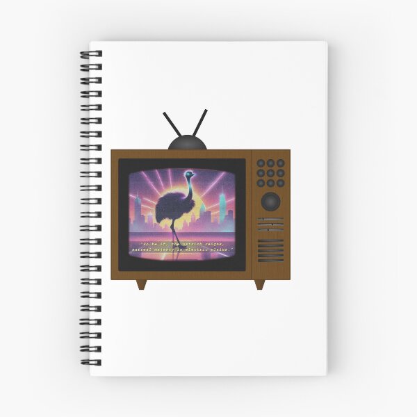 Item preview, Vaporwave Ostrich designed and sold by StaticTube.