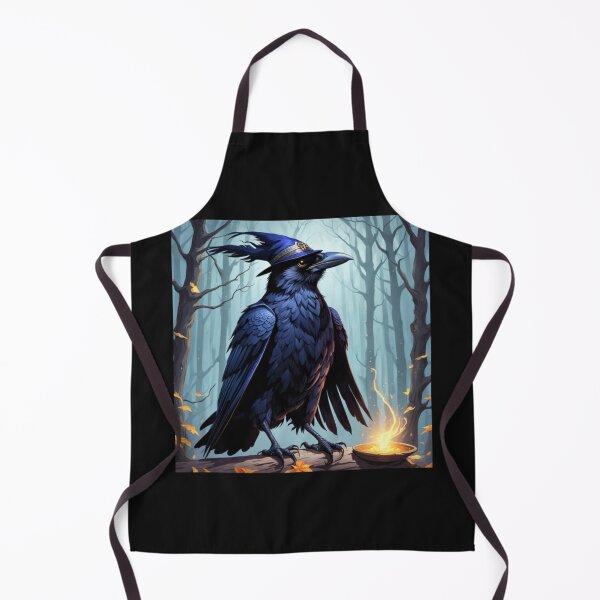 Item preview, Cool Wizard Crow Art designed and sold by Planetporridge.