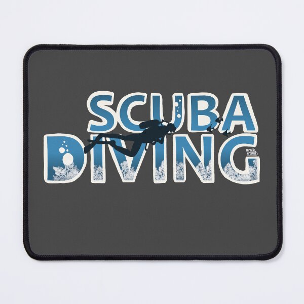 Item preview, Scuba diving text and diver  designed and sold by Aurealis Creatief.