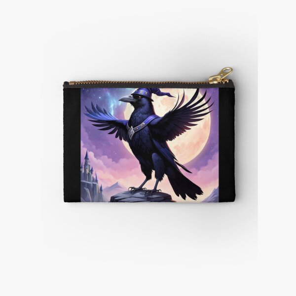 Item preview, Wizard Crow Artwork designed and sold by Planetporridge.