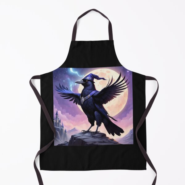 Item preview, Wizard Crow Artwork designed and sold by Planetporridge.