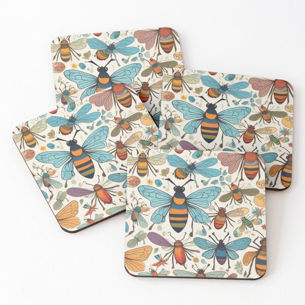 Item preview, Insects pattern designed and sold by GasconyPassion.