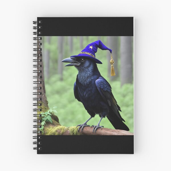 Item preview, Fun Wizard Crow Art designed and sold by Planetporridge.
