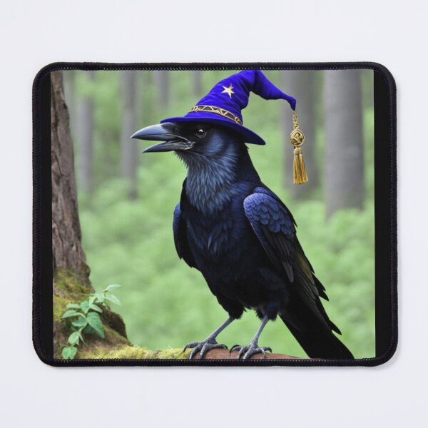 Item preview, Fun Wizard Crow Art designed and sold by Planetporridge.