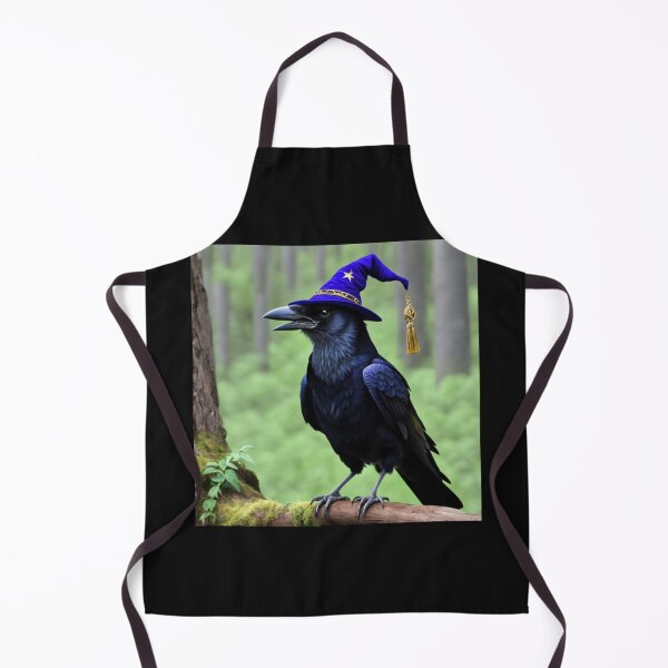 Item preview, Fun Wizard Crow Art designed and sold by Planetporridge.