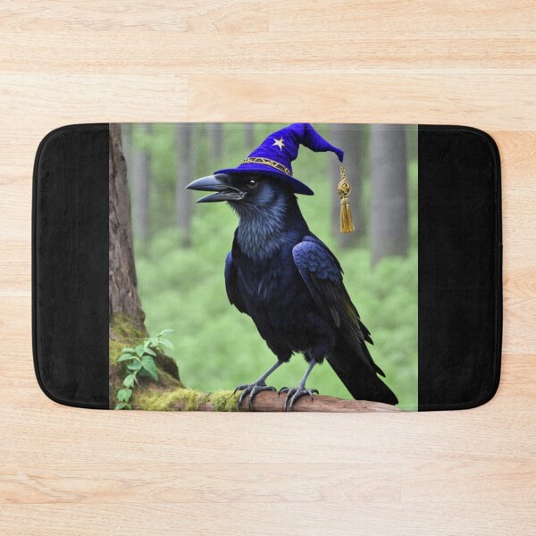 Item preview, Fun Wizard Crow Art designed and sold by Planetporridge.