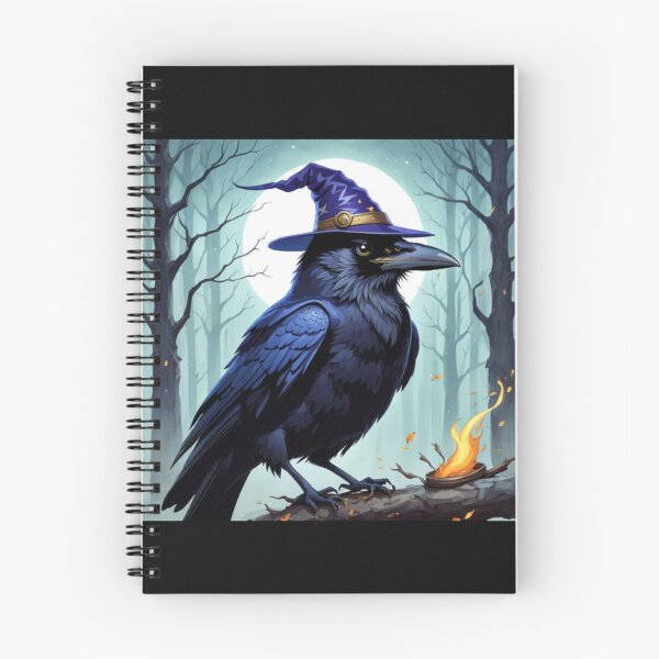 Item preview, Magic Wizard Crow Art designed and sold by Planetporridge.