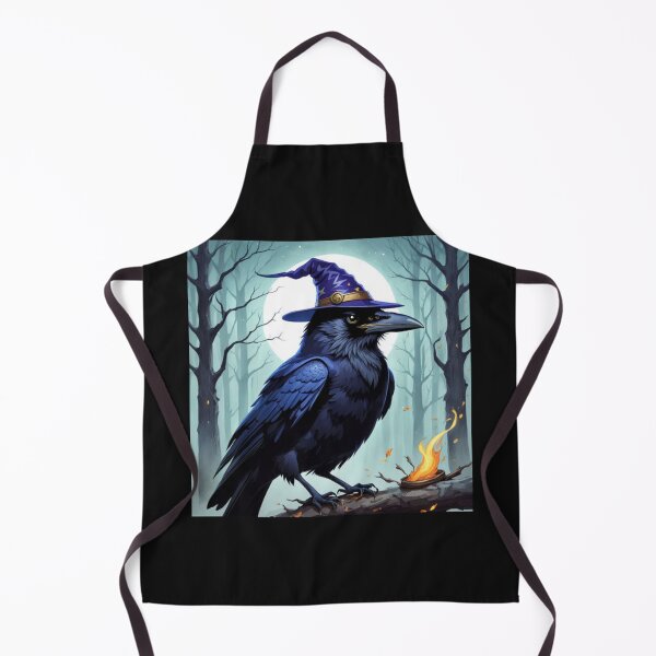 Item preview, Magic Wizard Crow Art designed and sold by Planetporridge.