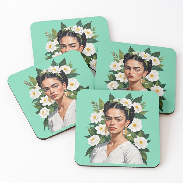 Item preview, Frida Kahlo White Rose ,Frida Kahlo designed and sold by TeeARTHY.