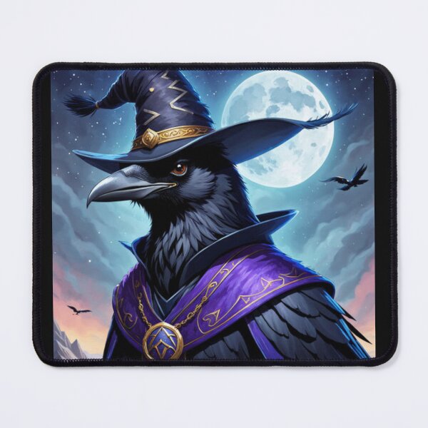 Item preview, Magic Wizard Crow designed and sold by Planetporridge.