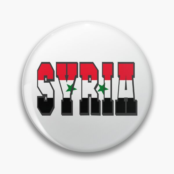 Item preview, Syria Country Flag Typography designed and sold by TravelWish.